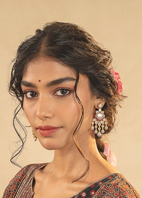 Teal Gulmohar Kurta Set